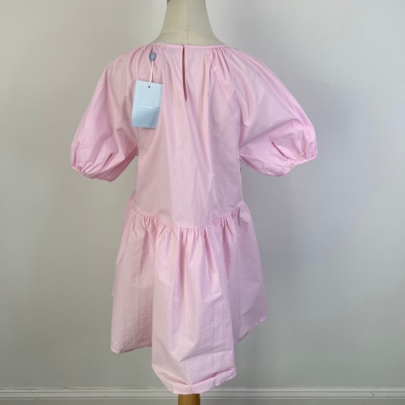 HILL HOUSE Ballerina Pink the Francesca Top NWT size Medium - Picture 9 of 12